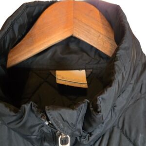 Columbia Black Quilted Full Zip Lightweight Jacket Size Medium